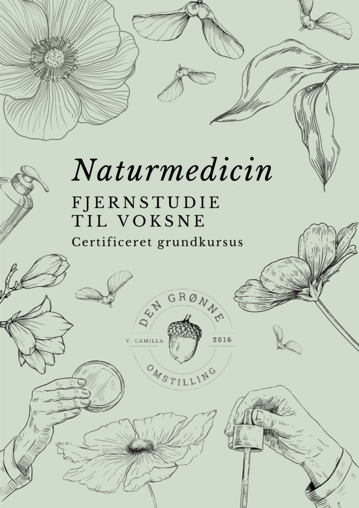 Naturmedicin til voksne - Fjernstudie Grundkursus (12 uger)