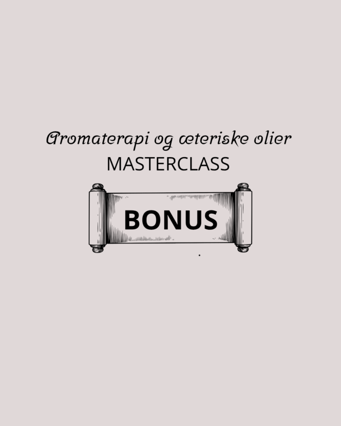 Aromaterapi - Masterclass - BONUS
